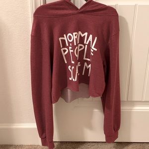 Normal People Scare Me Hoodie
